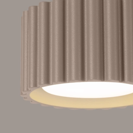 Plafond AURA 1 taupe Gx53