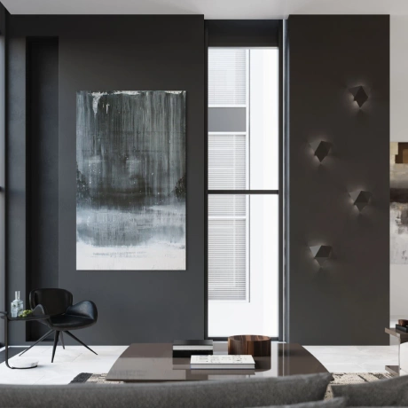 Wandleuchte SOLIDO schwarz