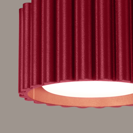 Plafond AURA 1 burgunderrot Gx53