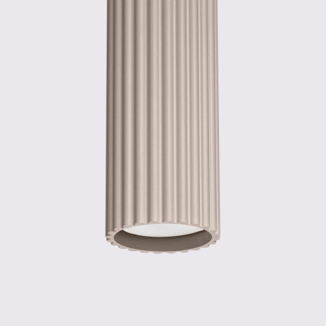 Pendelleuchte KARBON 1 taupe