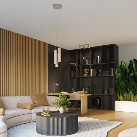 Wandleuchte KARBON 10 taupe