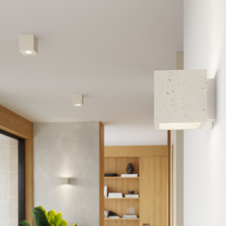 Plafond QUAD beton beige
