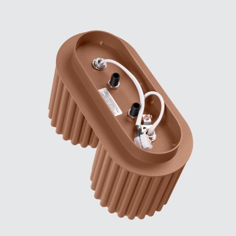 Plafond AURA 2 mokka GU10