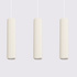 Pendelleuchte KARBON 3L beige