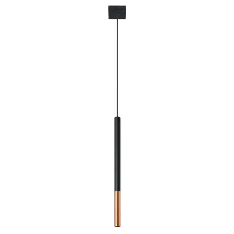 Hängeleuchte MOZAICA 1 schwarz/kupfer