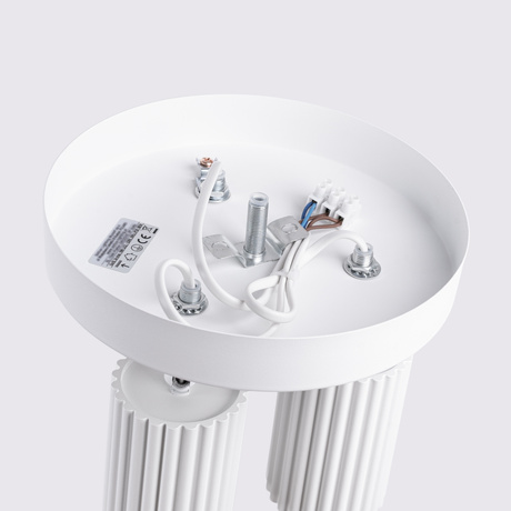 Plafond KARBON 3P weiß