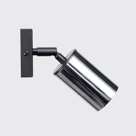 Wandlampe WINX schwarz/chrom