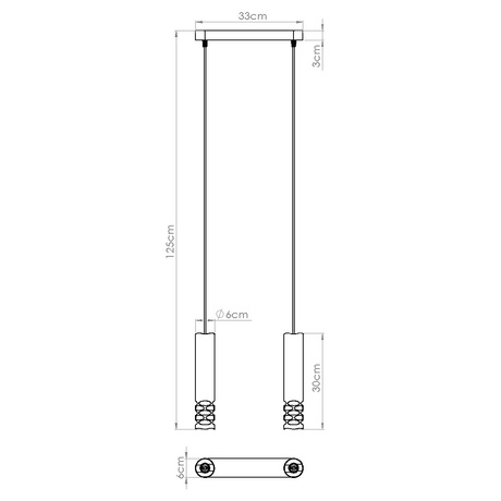 Pendelleuchte LIRO 2 weiß