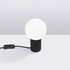 Tischlampe HALO schwarz