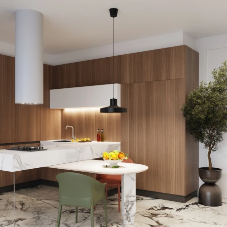 Pendelleuchte BILO schwarz