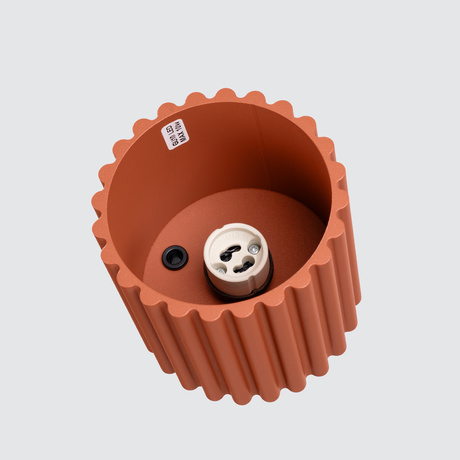 Plafond AURA 1 roter Ocker GU10