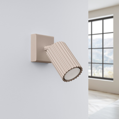 Wandleuchte KARBON 20 taupe