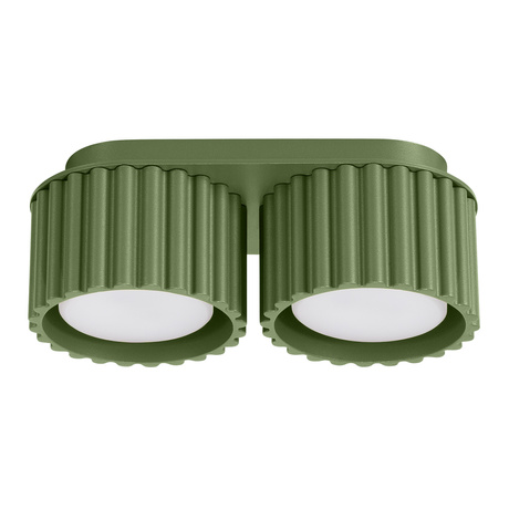 Plafond AURA 2 olivgrün Gx53