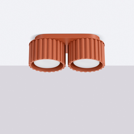 Plafond AURA 2 roter Ocker Gx53