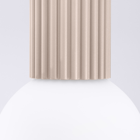 Plafond HALO taupe IP44