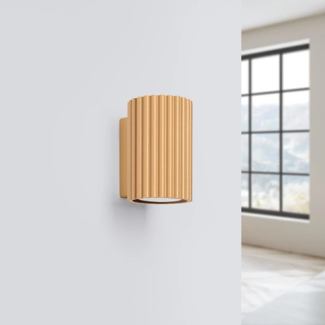 Wandleuchte KARBON 10 golden