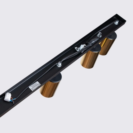 Plafond WINX 6L schwarz/gold