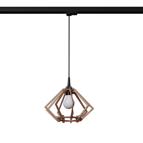 Pendelleuchte POMPELMO Natural Holz E27 4000K 7,5W 690lm #B