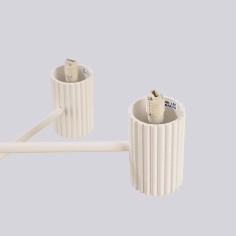 Kronleuchter HALO 6 beige