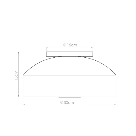 Plafond OMIQ schwarz