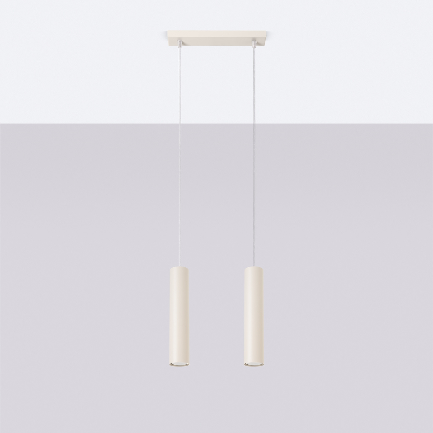 Pendelleuchte LAGOS 2 beige