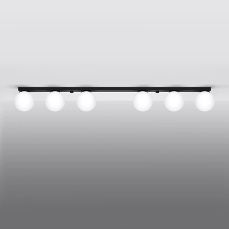 Deckenleuchte YOLI 6 schwarz