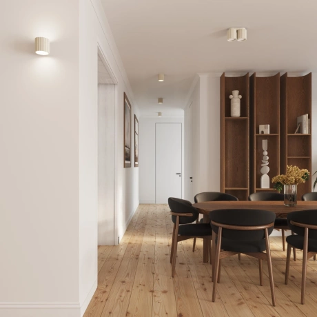 Plafond AURA 2 beige GU10