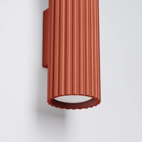 Wandleuchte KARBON 30 roter Ocker