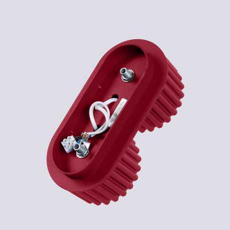 Plafond AURA 2 burgunderrot Gx53