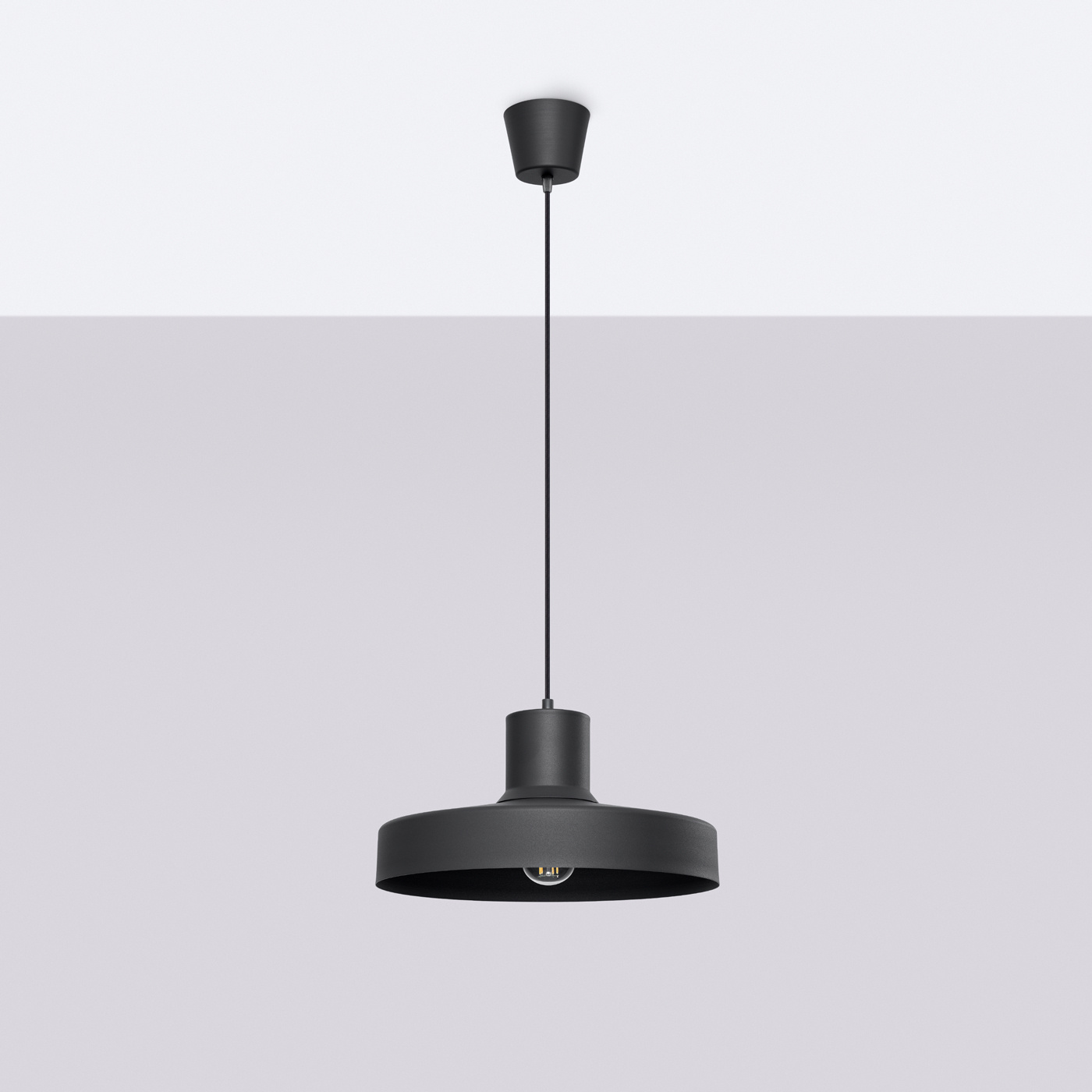 Pendelleuchte BILO schwarz