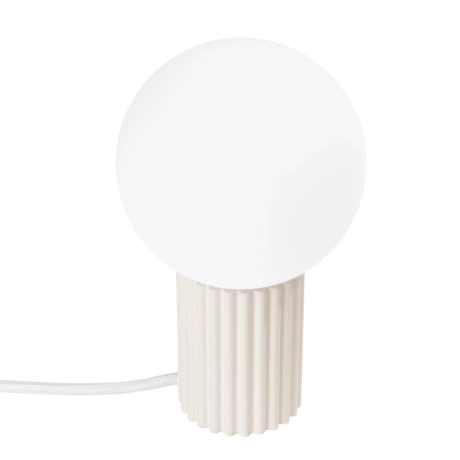 Tischlampe HALO beige