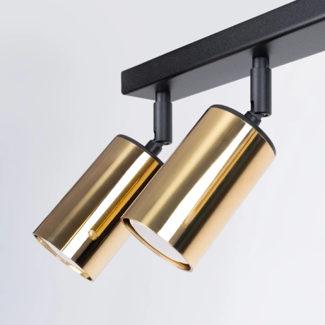 Plafond WINX 6L schwarz/gold