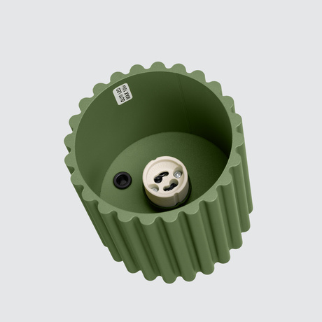 Plafond AURA 1 olivgrün GU10