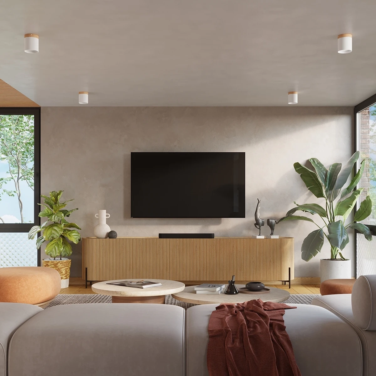 Plafond RIF Weiß