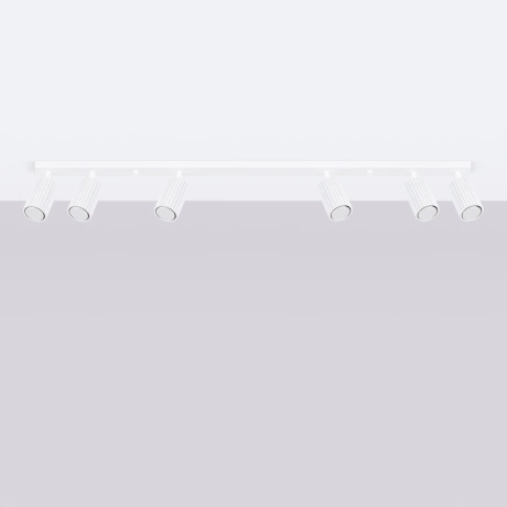 Plafond KARBON 6L weiß