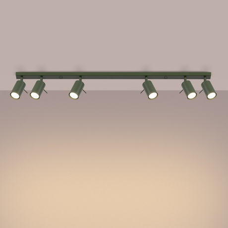 Plafond RING 6L olivgrün