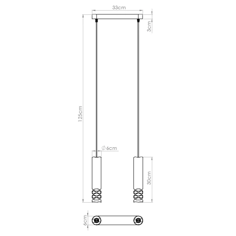 Pendelleuchte LIRO 2 weiß