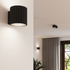 Plafond AURA 1 schwarz Gx53