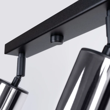 Plafond WINX 4L schwarz/chrom