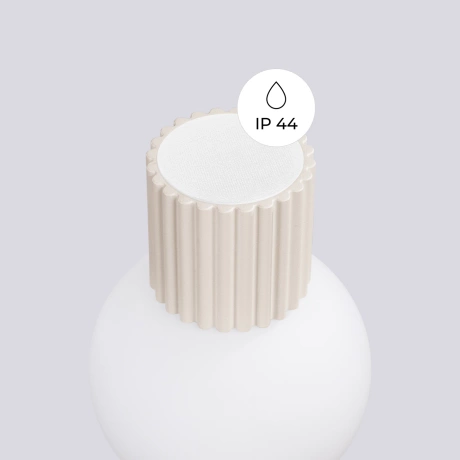 Wandleuchte HALO beige IP44