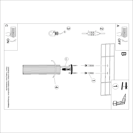 Plafond KARBON 40 taupe