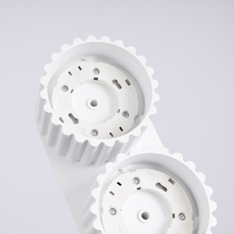 Plafond AURA 2 weiß Gx53