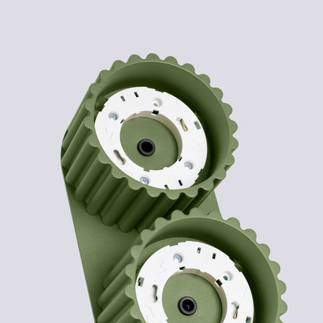 Plafond AURA 2 olivgrün Gx53