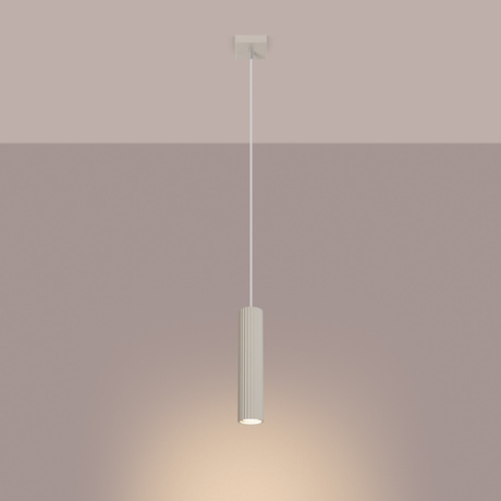 Pendelleuchte KARBON 1 beige
