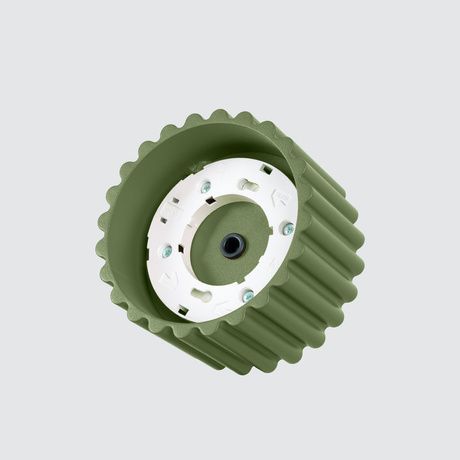 Plafond AURA 1 olivgrün Gx53