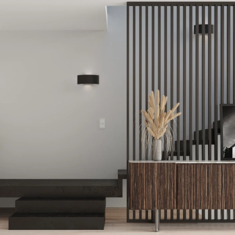 Wandleuchte MAGNUS schwarz