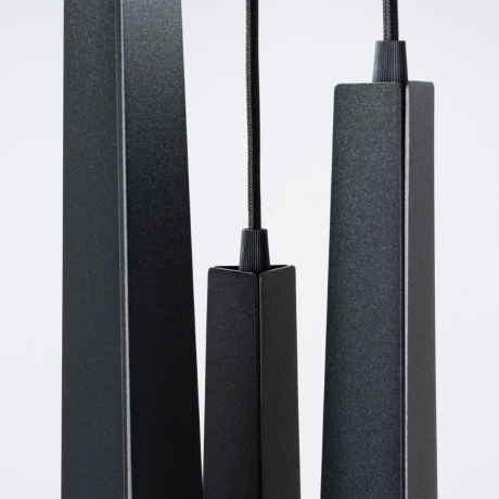 Hängeleuchte PRYSM 3P schwarz