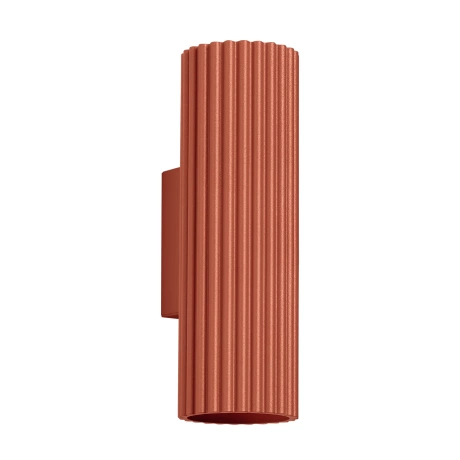 Wandleuchte KARBON 20 roter Ocker