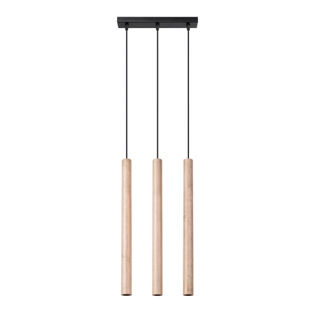 Pendelleuchten PASTELO 3L holz