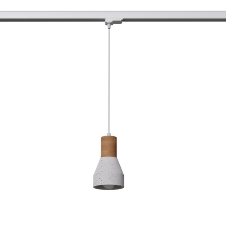 Pendelleuchte QUBIC grau E27 4000K 7,5W 690lm #W